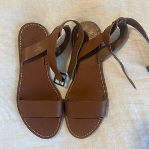 Madewell ankle-strap leather sandals
